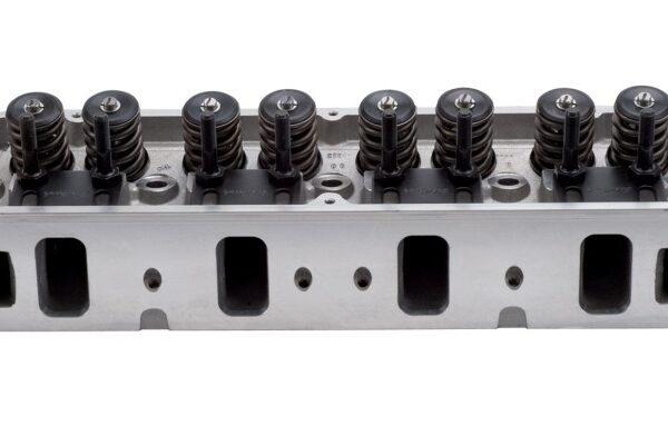 Edelbrock 1Pr SBF Cyl Head E-205 2 08 Intake Complete Complete (Pair) Assembled w/ Springs
