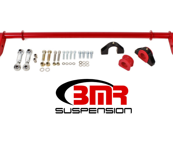 BMR 10-15 5th Gen Camaro Rear Hollow 1.375in Xtreme Anti-Roll Kit - Red