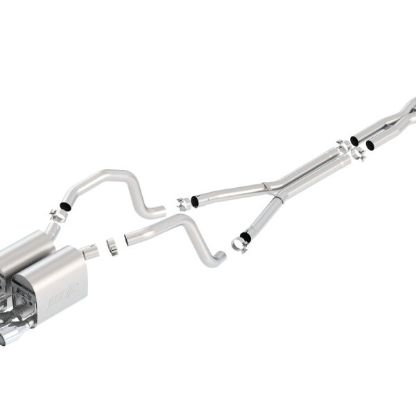 Borla 05-08 Chevrolet Corvette Coupe/Conv 6.0L/6.2L 8cyl 4spd/6spd RWD inS-Type IIin Catback Exhaust