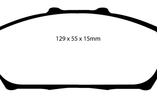 EBC 94-01 Acura Integra 1.8 Yellowstuff Front Brake Pads