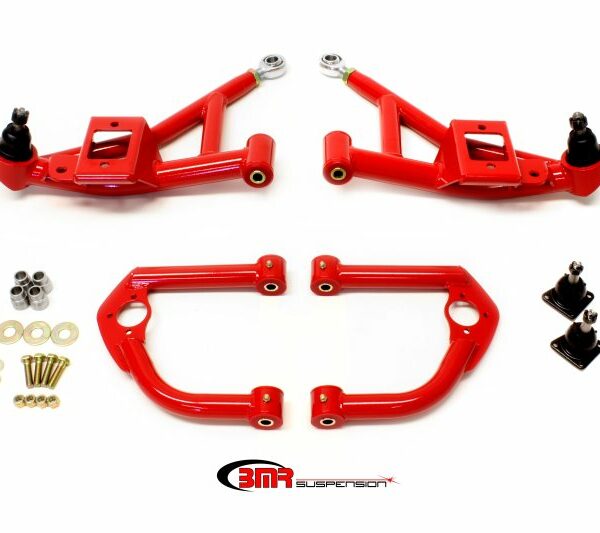 BMR 93-02 F-Body Upper And Lower A-Arm Kit - Red
