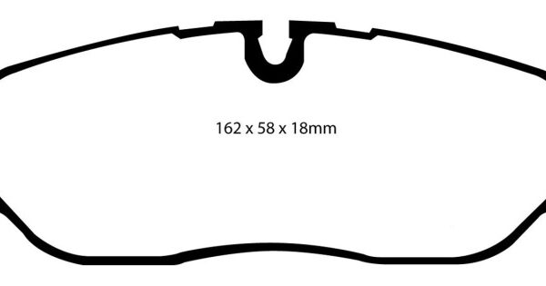 EBC 05-10 Land Rover LR3 4.4 Yellowstuff Front Brake Pads