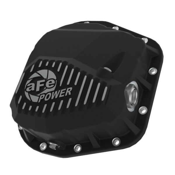 aFe 97-23 Ford F-150 Pro Series Rear Differential Cover Black w/ Machined Fins