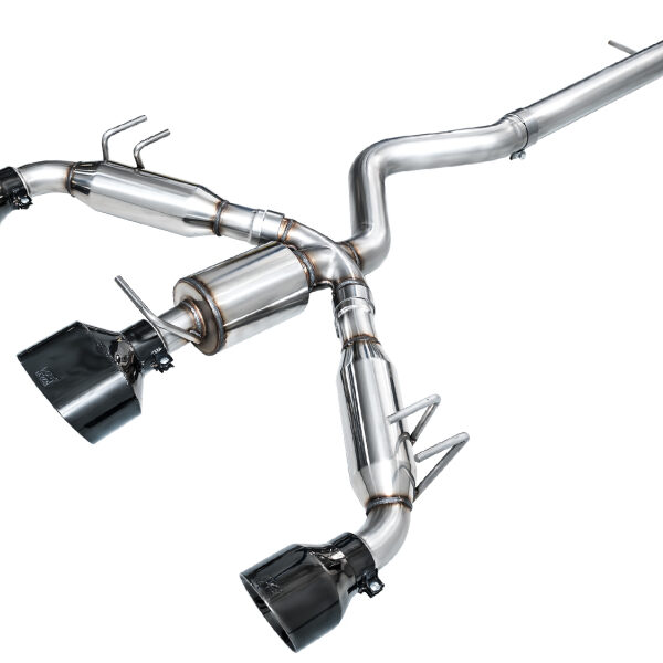 AWE Tuning 2023+ Toyota GR Corolla Track Edition Exhaust - Diamond Black Tips