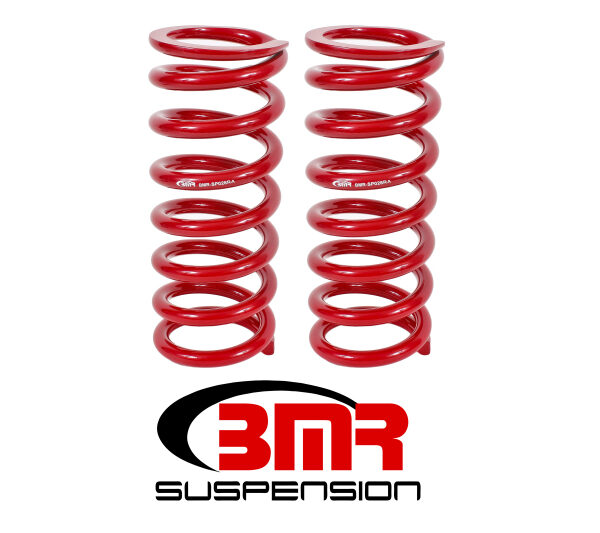 BMR 79-04 Fox Mustang Front Lowering Springs - Red