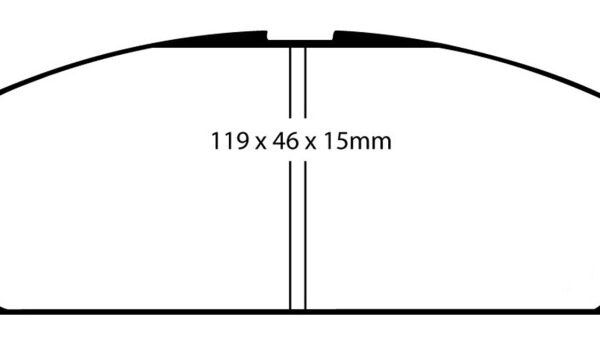 EBC 90-91 Toyota Celica 1.6 Yellowstuff Front Brake Pads