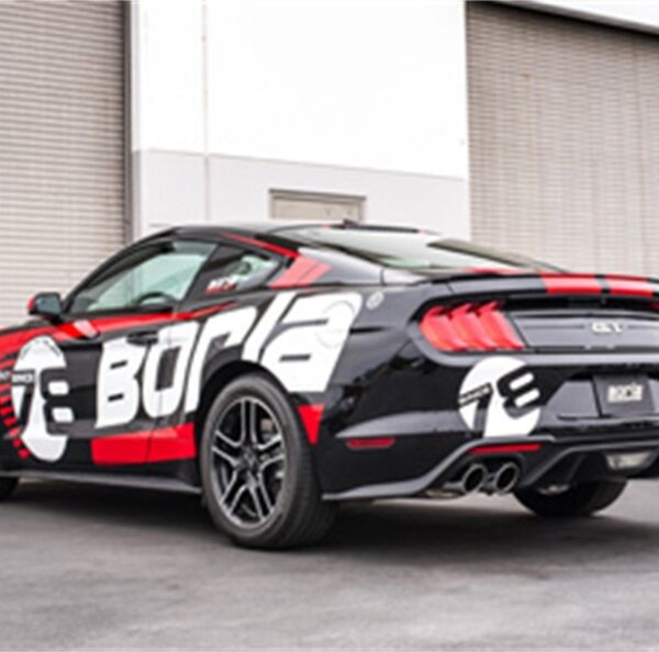 Borla 2018 Ford Mustang GT 5.0L AT/MT 2.5in S-Type Exhaust w/ Valves (Rear Section Only)