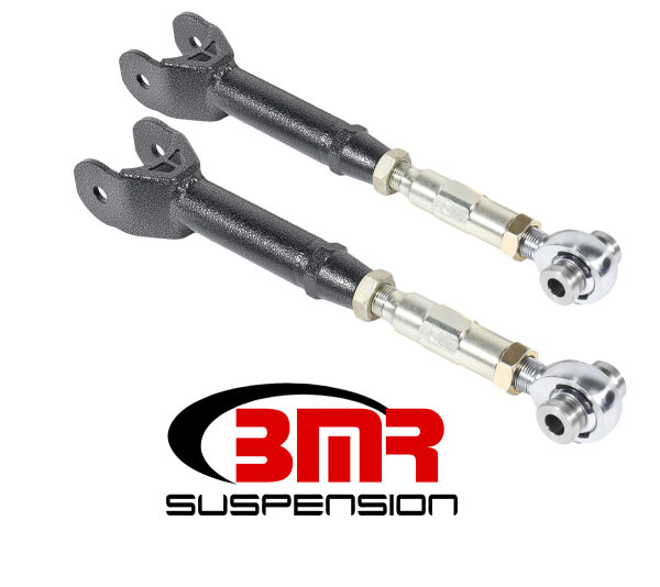 BMR 16-17 6th Gen Camaro Upper Control Arms On-Car Adj. Rod Ends - Black Hammertone