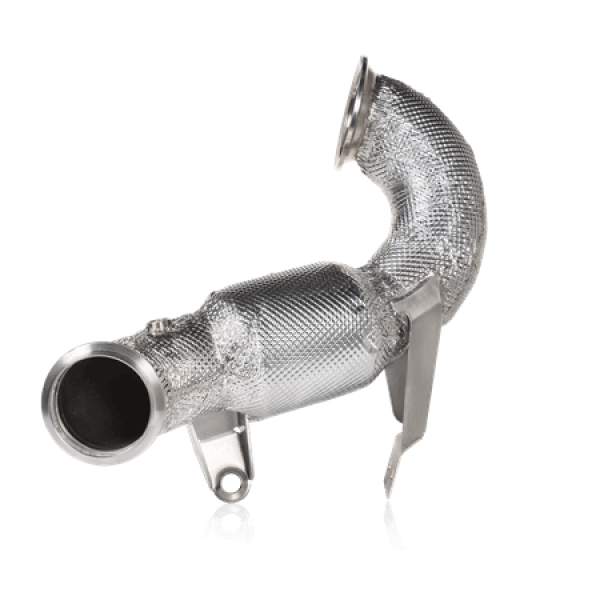 Akrapovic 2020 Mercedes-Benz CLA45S/A45S AMG (C118/X118/W177) DownPipes w/ Cat (SS)
