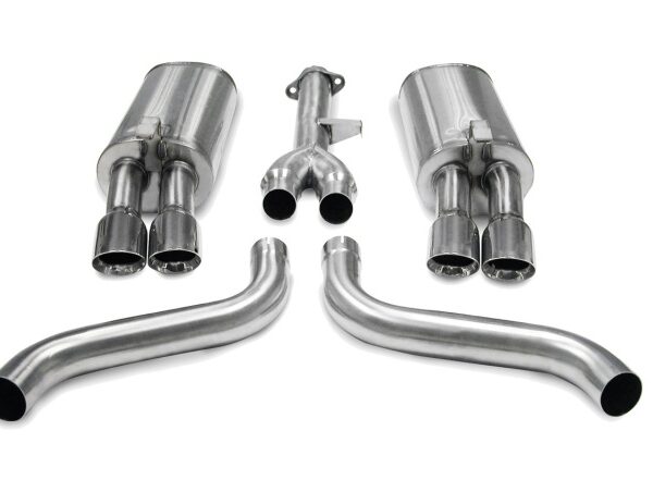 Corsa 1986-1991 Chevrolet Corvette C4 5.7L V8 L98 Polished Sport Cat-Back Exhaust