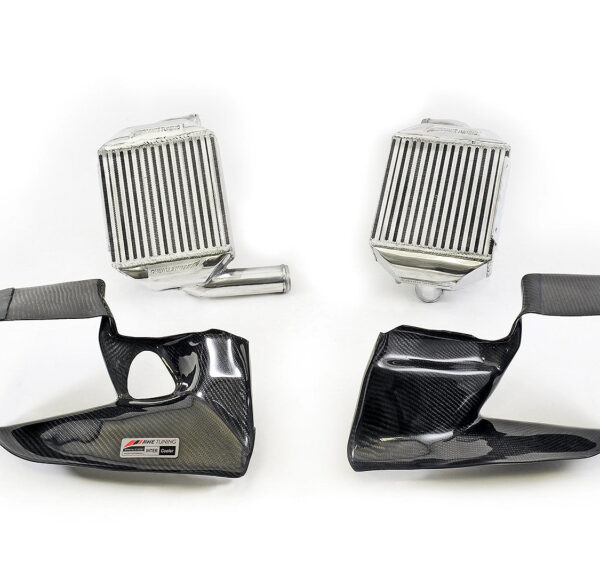 AWE Tuning Audi 2.7T Performance Intercooler Kit - w/Carbon Fiber Shrouds
