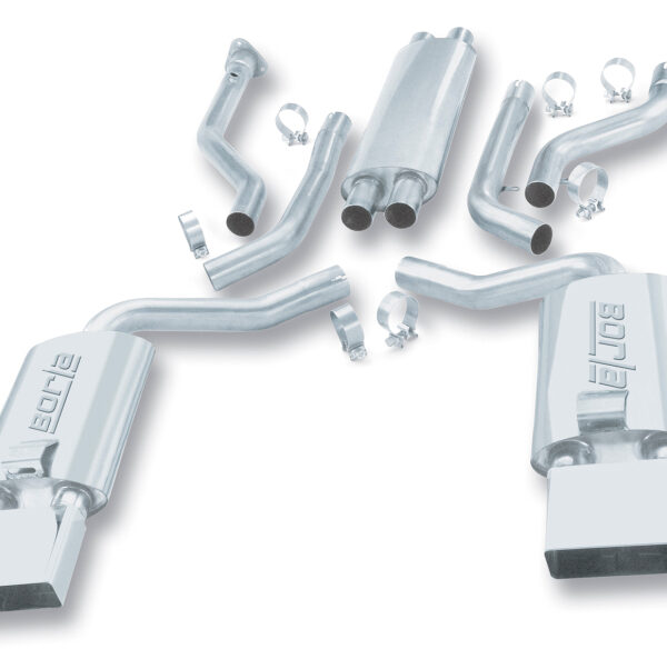 Borla 92-96 Chevrolet Corvette Hatchback/Conv 5.7L 8cyl 4/6 Spd Touring SS Catback Exhaust