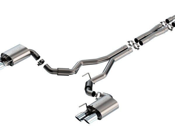 Borla 2024 Ford Mustang GT 5.0L V8 w/ Active Exhaust S-Type Cat-Back Exhaust System