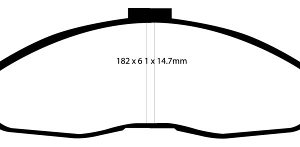 EBC 98-02 Chevrolet Camaro (4th Gen) 3.8 Bluestuff Front Brake Pads