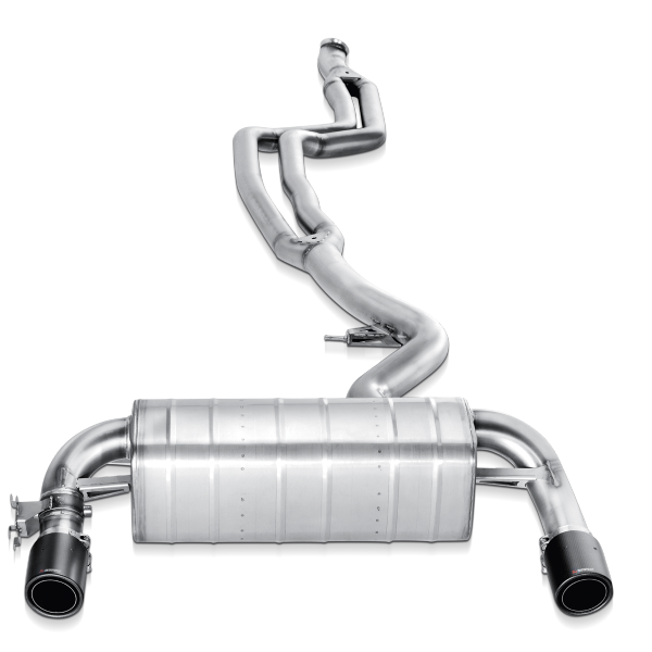 Akrapovic 12-15 BMW 335i (F30 F31) Evolution Line Cat Back (SS) w/ Carbon Tips (Req. Link Pipe)