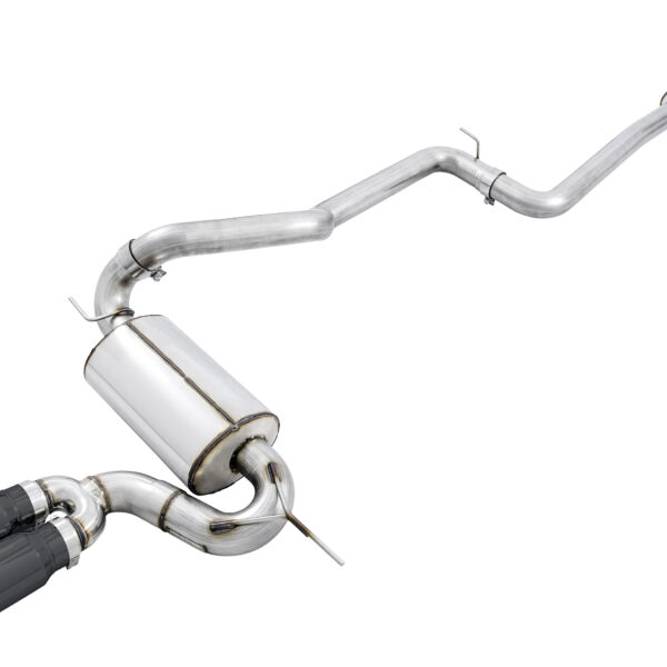 AWE Tuning Ford Focus ST Touring Edition Cat-back Exhaust - Resonated - Diamond Black Tips