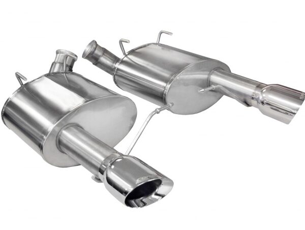 Corsa 2011-2014 Ford Mustang GT/Boss 302 5.0L V8 Polished Xtreme Axle-Back Exhaust