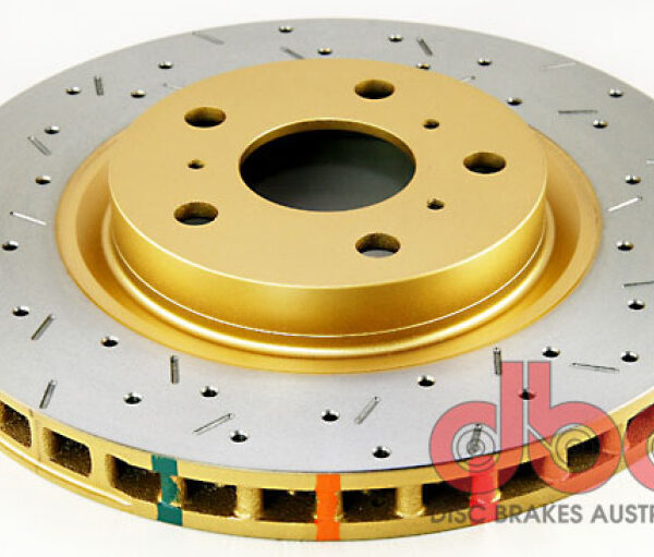 DBA 09 Pontiac G8 V8 6.0L Front Drilled & Slotted 4000 Series Rotor