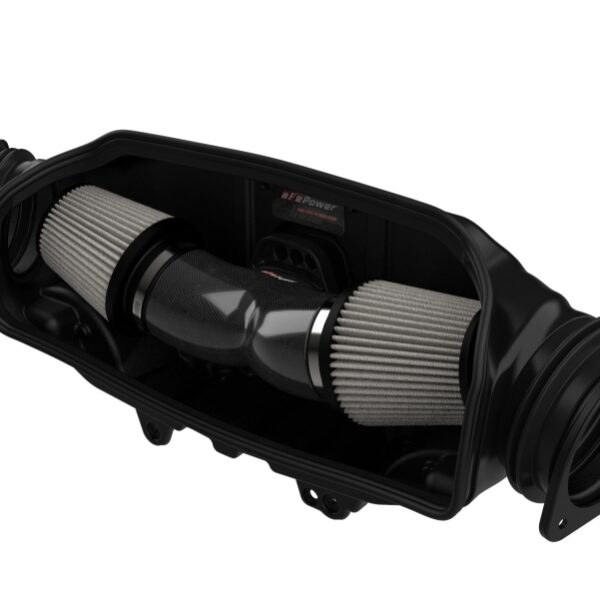 aFe 2020 Corvette C8 Track Series Carbon Fiber Cold Air Intake System With Pro DRY S Filters