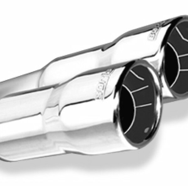 Borla 2014 Chevy Corvette C7 w/ AFM w/o NPP S Type Rear Section Exhaust Quad Rd RL IC Tips