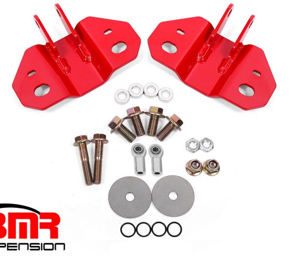 BMR Suspension 15-19 Ford Mustang Rear Upper Shock Mount- Red