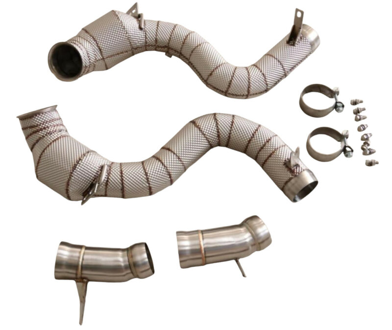 Untd. Performance Catted Downpipe W/Shield - Mercedes-Benz AMG S63 M177 W222 4.0L 2019+