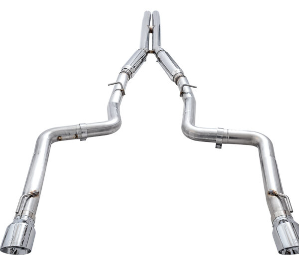 AWE Tuning 2015+ Dodge Charger 6.4L/6.2L Supercharged Track Edition Exhaust - Chrome Silver Tips