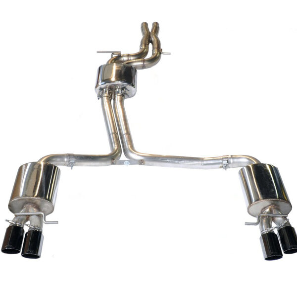 AWE Tuning Audi B8.5 S5 3.0T Touring Edition Exhaust System - Diamond Black Tips (102mm)