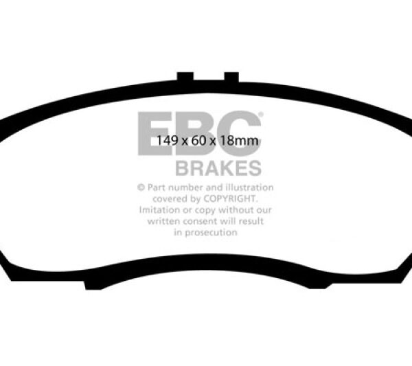 EBC Brakes Bluestuff Street and Track Day Brake Pads