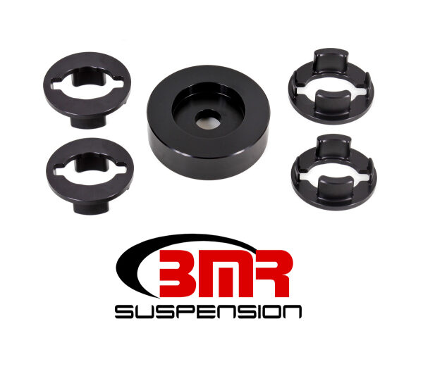 BMR 16-17 6th Gen Camaro Differential Lockout Bushing Kit (Aluminum) - Black