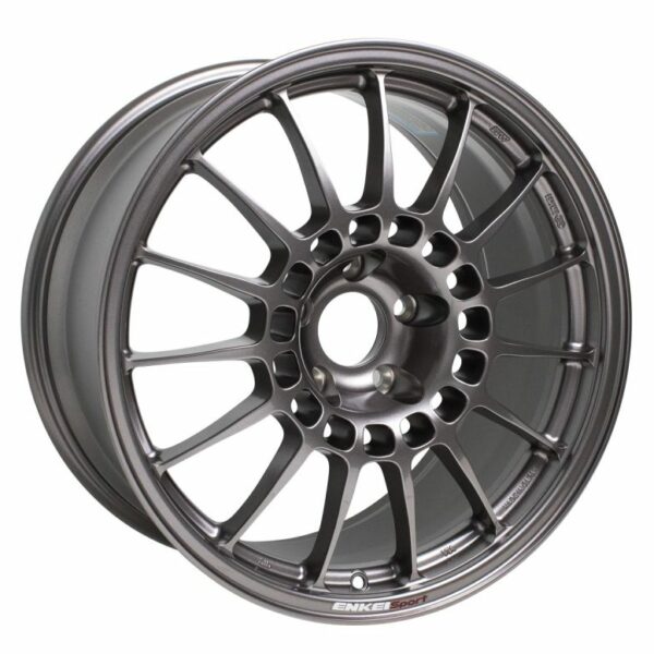 Enkei RCT5 18x9.0 5x114.3 40mm Offset 70mm Bore Dark Silver Wheel