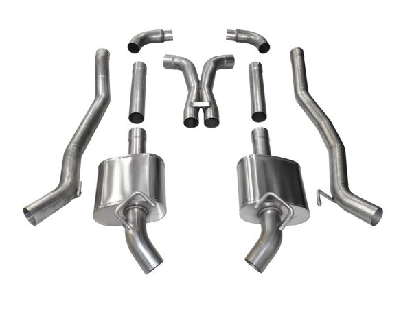 Corsa 2011-2013 Chevrolet Camaro SS 6.2L V8 Manual Xtreme 3in Cat-Back (No Tips Uses Factory Bezels)