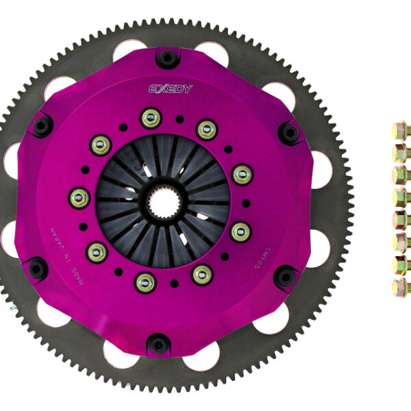 Exedy 1990-1996 Nissan 300ZX Turbo V6 Hyper Triple Carbon-R Clutch Rigid Disc Push Type Cover