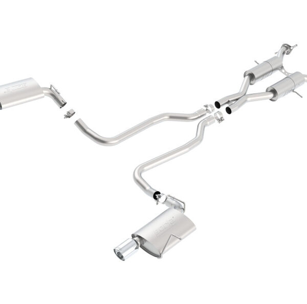 Borla 11-16 Jeep Grand Cherokee Limited/Laredo 5.7L 8cyl 4WD/RWD SS Catback Exhaust