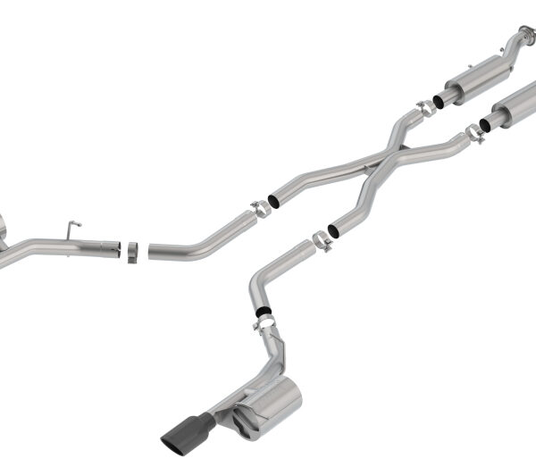 Borla 18-20 Dodge Durango SRT 6.2L V8 2.75in ATAK SS Catback Exhaust w/ BLK Chrome Tips