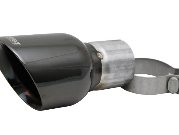 Corsa 2009-2019 Single Universal 3.0in Inlet / 4.5in Outlet Black PVD Pro-Series Tip Kit
