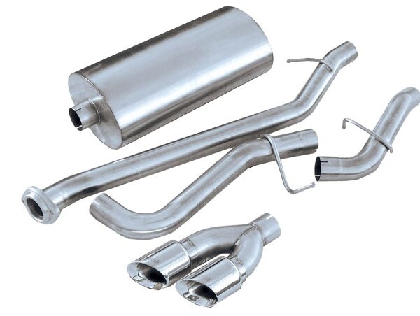 Corsa 1999-2006 GMC Sierra Reg. Cab/Short Bed 1500 4.8L V8 Polished Sport Cat-Back Exhaust