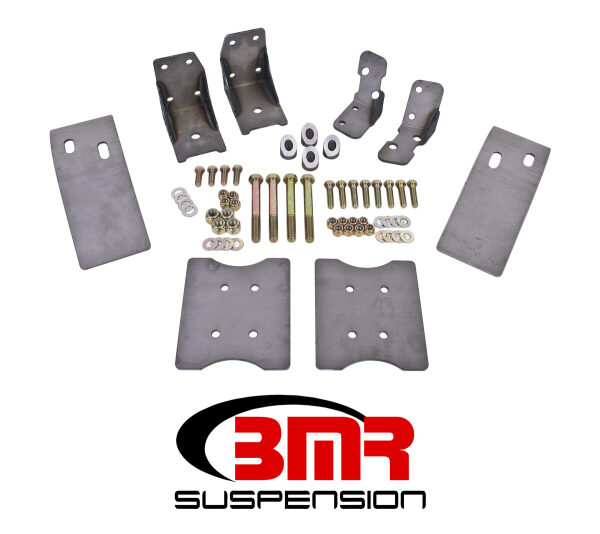 BMR 79-04 Fox Mustang Torque Box Reinforcement Plate Kit (TBR002 And TBR003) - Natural