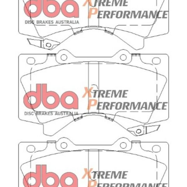 DBA 2015 Toyota Tundra XP650 Front Brake Pads