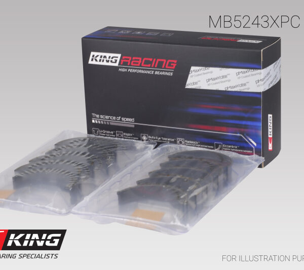 King Nissan SR20DE/DET (2.0L) (Size STD) Performance Coated Main Bearing Set