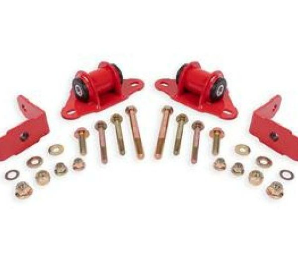 BMR 14-19 Chevrolet Corvette Transmission/Differential Mount - Red