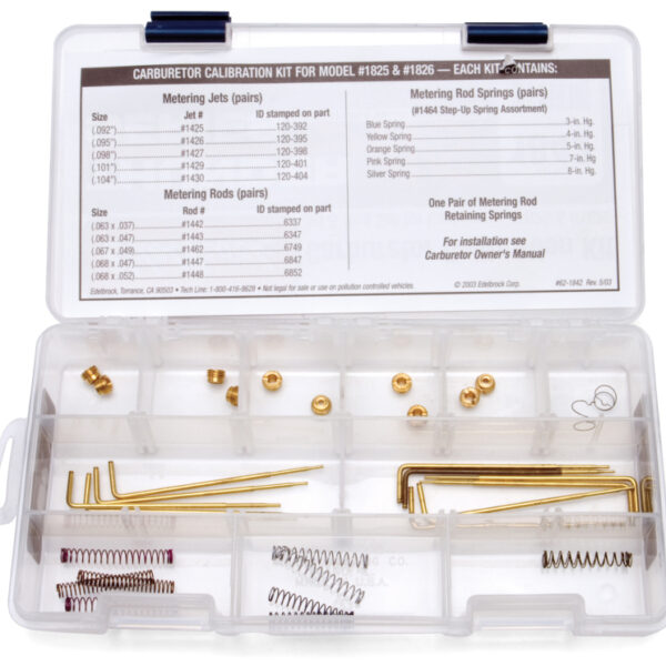 Edelbrock Calibration Kit for 1825/1826