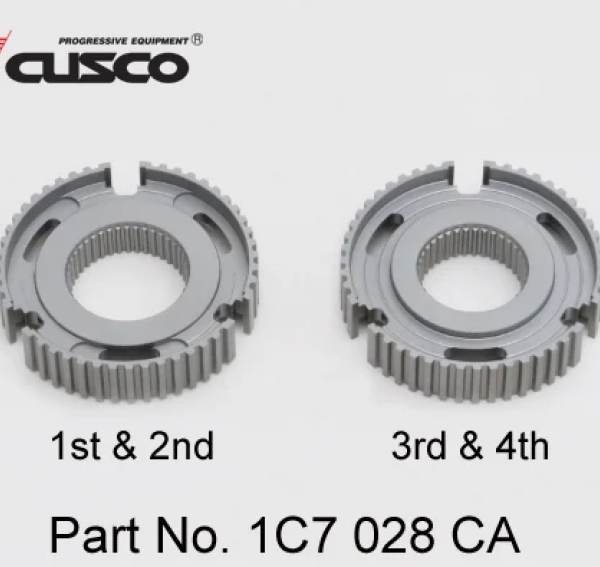 Cusco 20-23 Toyota GR Yaris 1.6L AWD Reinforced Transmission Clutch Sync. Hub Set (2 pcs.)