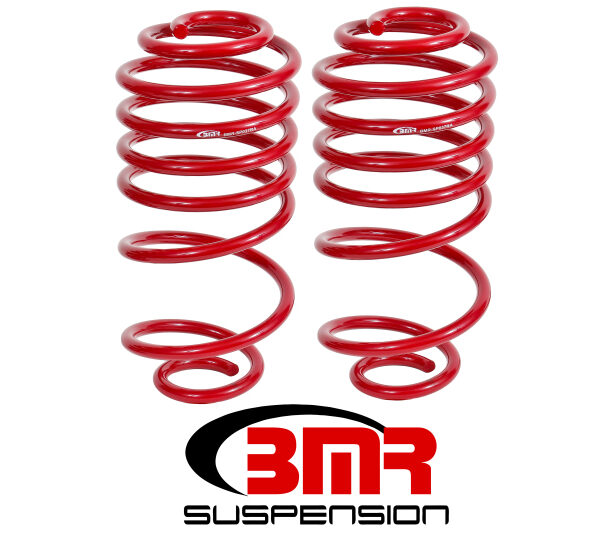 BMR 78-87 G-Body Rear Lowering Springs - Red