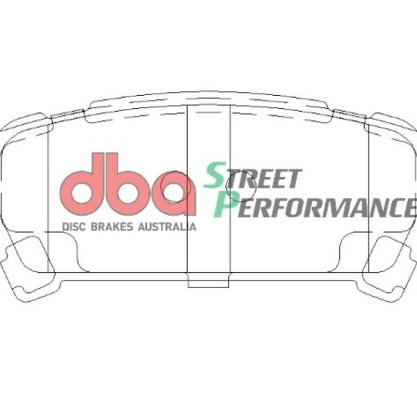 DBA 02-03 Subaru WRX SP500 Rear Brake Pads