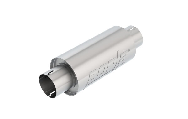 Borla Universal Resonator Option 3in Center/Center 5in Round x 10in - Notched Neck