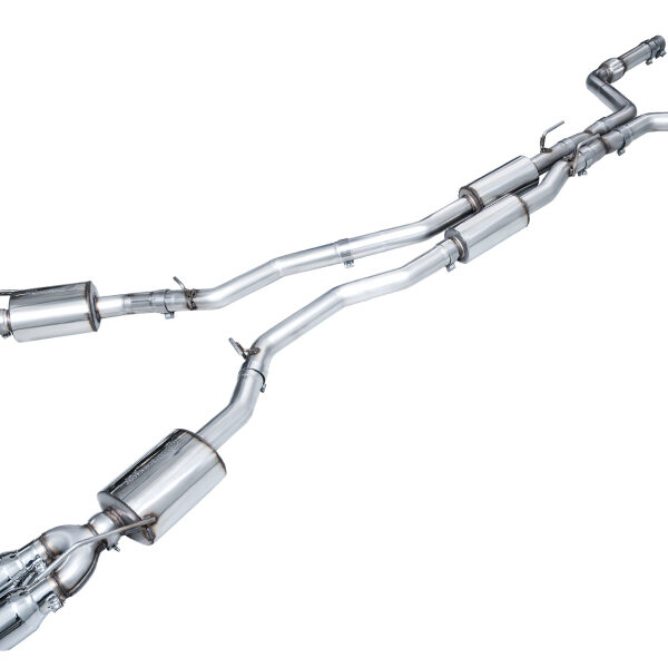 AWE Tuning 2020+ Ford Explorer ST Touring Edition Exhaust w/ Chrome Silver Tips