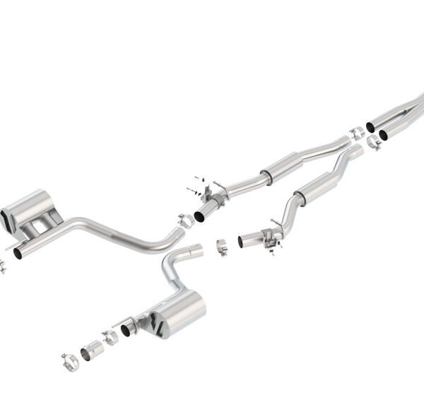 Borla 2015 Dodge Challenger SRT/392 Hemi 6.4L V8 S-TYPE Catback Exhaust w/ Valves Factory Bezel