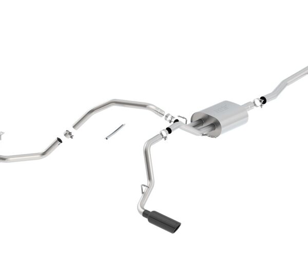 Borla 14-19 Chevrolet Silverado / GMC Sierra 1500 Cat-Back Touring Exhaust - 4in Tip