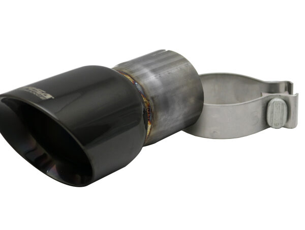 Corsa Single Universal 2.75in Inlet / 3.5in Outlet Black PVD Pro-Series Tip Kit